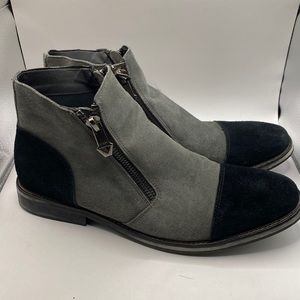 Men’s GUESS Joris Casual Boots.  Pewter Grey, Size 12